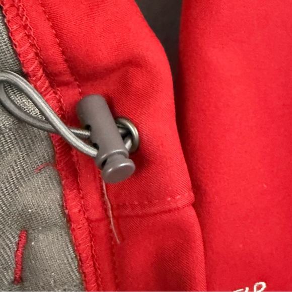 Columbia Jacket‎ Women's Medium Full Zip Long Sleeve Pockets Athletic Fitted Red - Picture 6 of 11